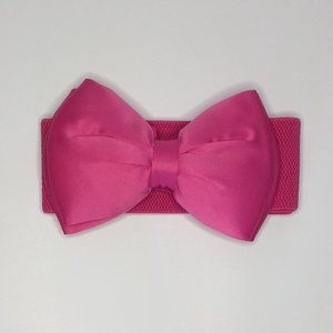 Women elastic stretch waist belt